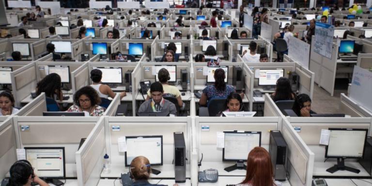 As vagas com mais oportunidades são para operador de telemarketing (Reprodução)