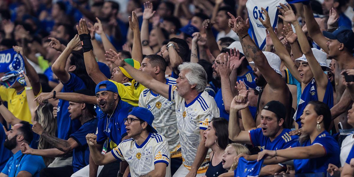 Torcida celeste promete encher o Mineirão contra o Palmeiras (Gustavo Aleixo/Cruzeiro)