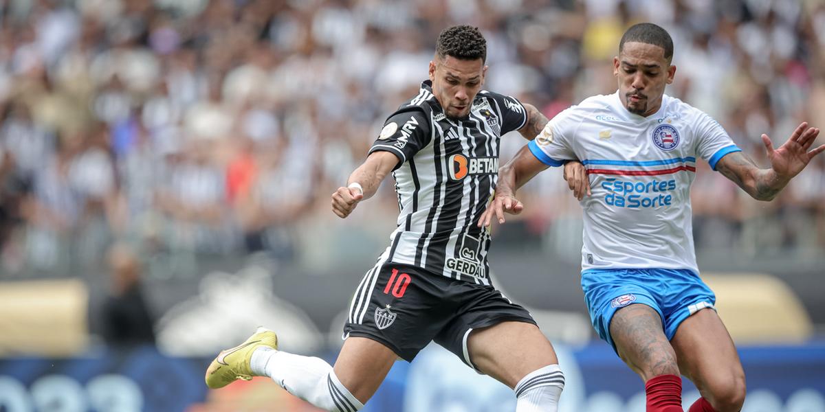 Paulinho é a esperança de gols do Galo contra o Bahia (Pedro Souza / Atlético)