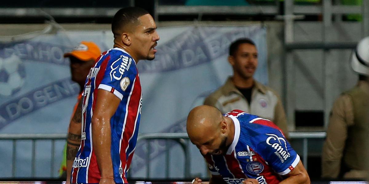 Bahia amplia contra o Galo na Arena Fonte Nova (Felipe Oliveira/EC Bahia)