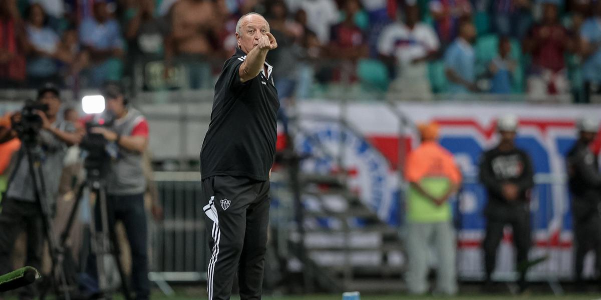 Felipão continua no Galo em 2024 (Pedro Souza / Atlético)