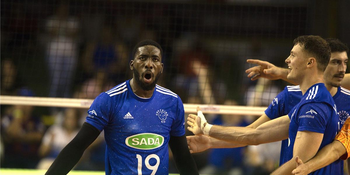 O cubano Miguel López foi o maior pontuador do Cruzeiro no duelo, com 31 pontos (Divulgação/ FIVB)