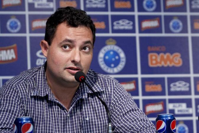 Alexandre Mattos na época em que era do Cruzeiro (Washington Alves/Vipcomm)