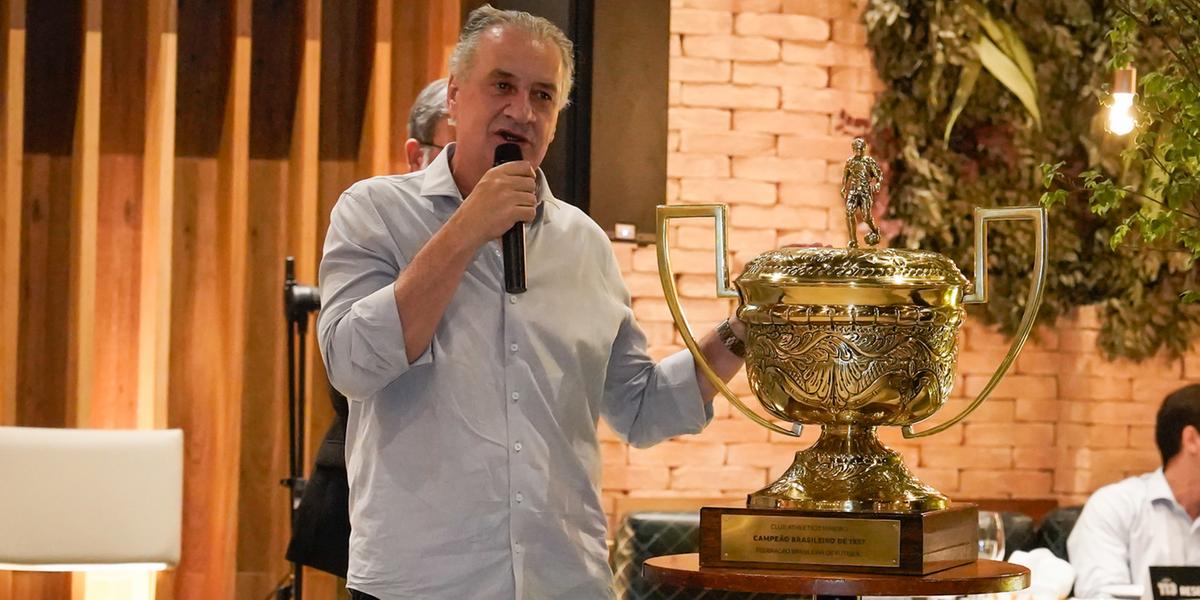 Sérgio Coelho é o presidente que mais títulos conquistou na história do Galo (Daniela Veiga / Atlético)