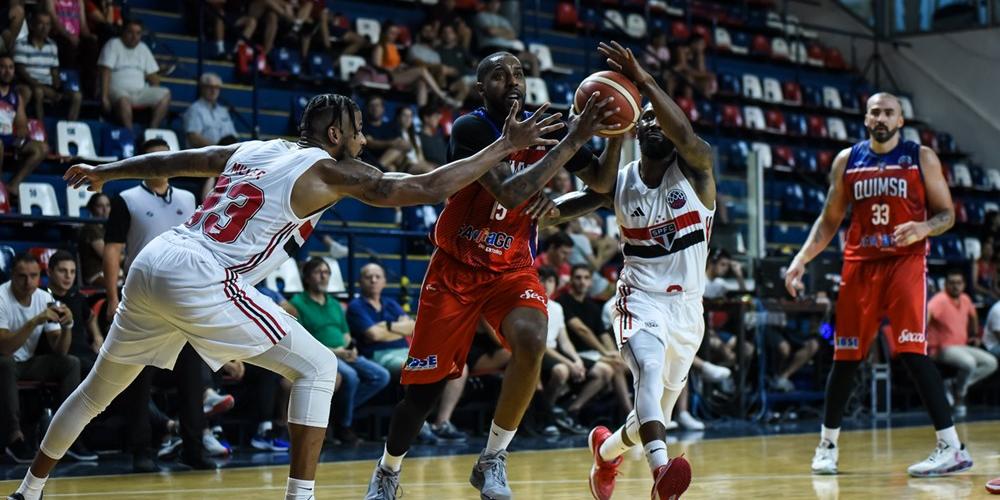 Tricolor pega o Nacional (Uruguai) fora de casa às 20h40 deste domingo (Divulgação / FIBA)