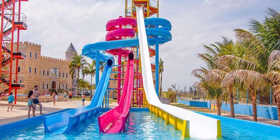 Castelo Park Aquático vai funcionar durante todo o mês de dezembro, com exceção do dia 25 (Castelo Park / divulgação)