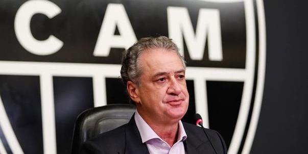 Presidente ficou alegre com a vinda de Gustavo Scarpa para o Atlético (Reprodução/ Redes Sociais)