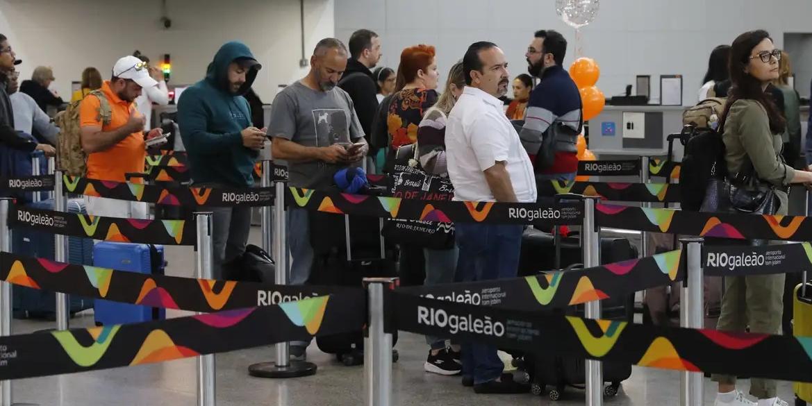 Guarulhos estima 1,5 milhão de passageiros em voos nacionais e internacionais entre os feriados Natal e Ano-Novo (Fernando Frazão / Agência Brasil)