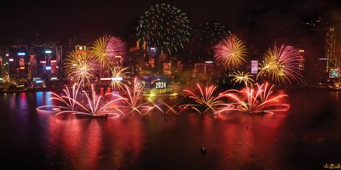 Hong Kong celebra chegada de 2024 (Hong Kong Tourism Board)