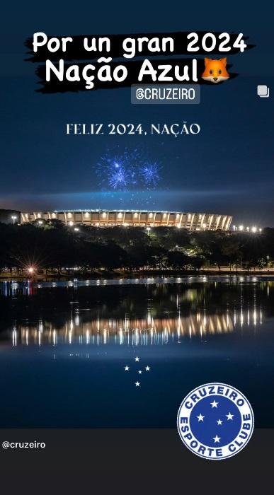 Larcamón chega para comandar a Raposa na temporada 2024 (Reprodução / Instagram Nicolas Larcamón)