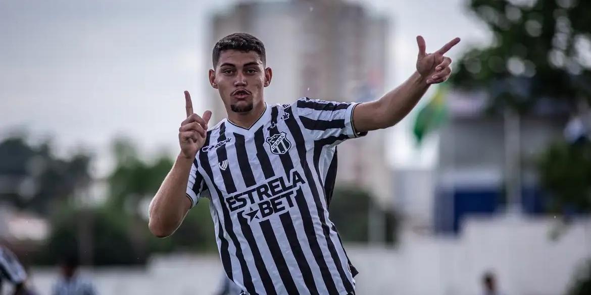 Pablo marcou o único gol da vitória do Ceará sobre o Rondoniense-RO (Gabriel Silva / Ceará)