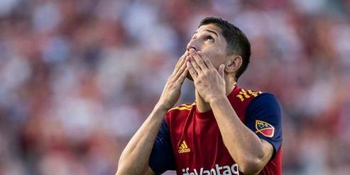 Savarino estava no Real Satl Lake, dos Estados Unidos (Reprodução/ Instagram)