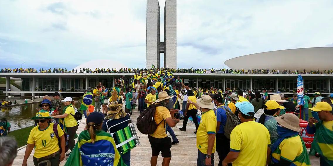 Estão sendo julgados acusados réus por envolvimento na tentativa de golpe para manter Bolsonaro indefinidamente no poder (Marcelo Camargo / Agência Brasil)