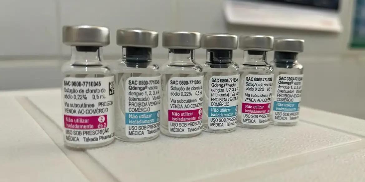 Qdenga: vacina contra a dengue produzida pelo laboratório Takeda (Rogério Vidmantas/Prefeitura de Dourados)