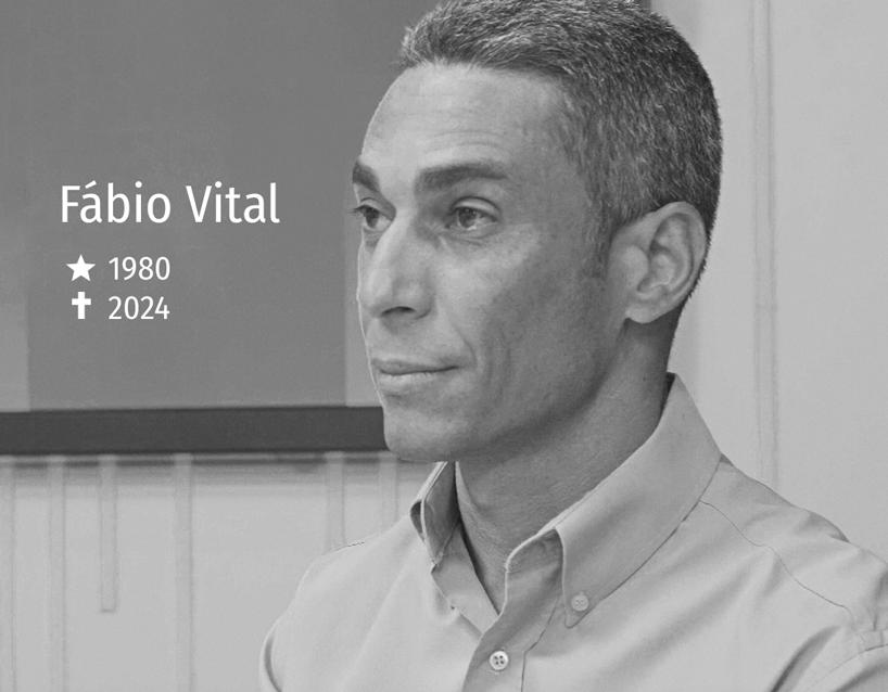 Fábio Vital tinha 43 anos e deixa uma filha de 7 (Rádio Inconfidência/Reprodução)