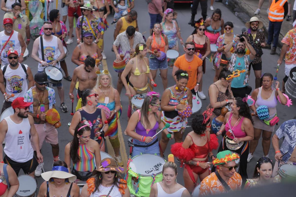 Bloco Tchanzinho da Zona Norte (Fernando Michel / Hoje em Dia)