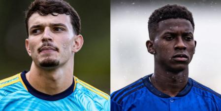 Goleiro Otávio e o meia Jhosefer farão intercâmbio no Real Valladolid, da Espanha (Montagem - Reprodução/ Redes Sociais)