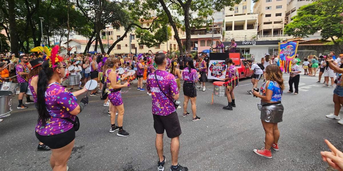 Bloco Jovem das Antigas estreia no Carnaval de BH (Valeska Amorim / Hoje em Dia)