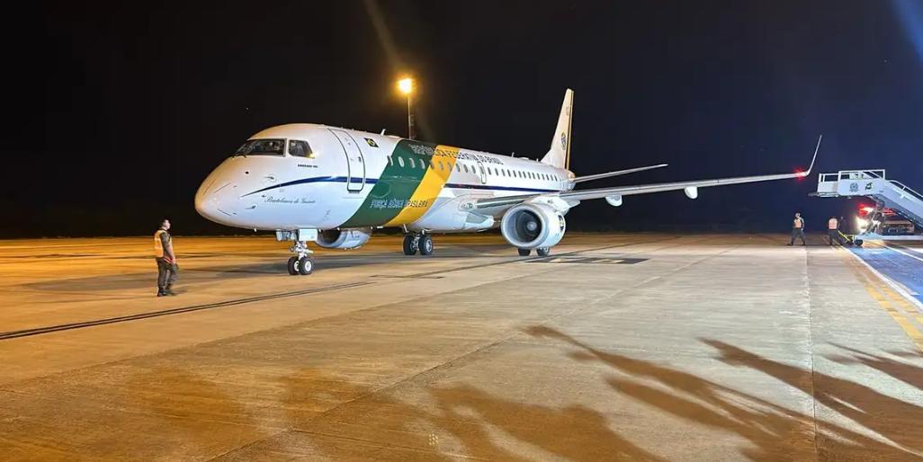 Essa é a quarta operação de repatriação específica com brasileiros que estavam no lado palestino do conflito (Divugalgação / FAB)