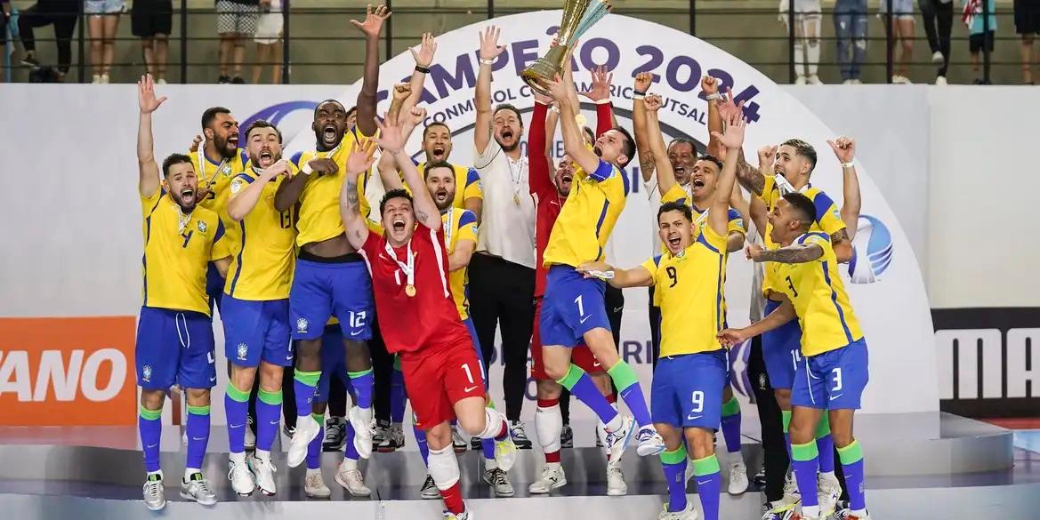 Seleção brasileira alcança título pela 11ª vez na história (Divulgação / Conmebol)